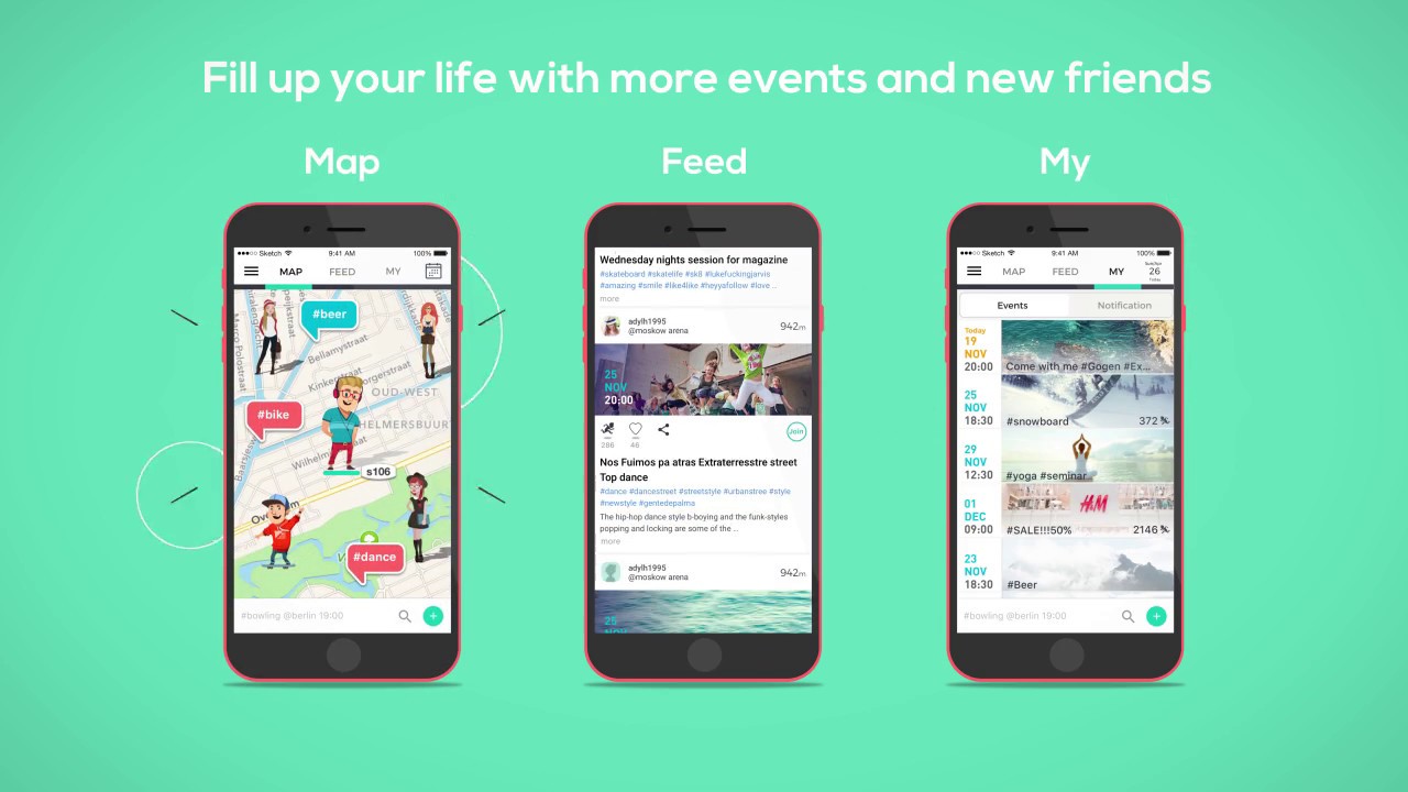 HeyYa! app promo video
