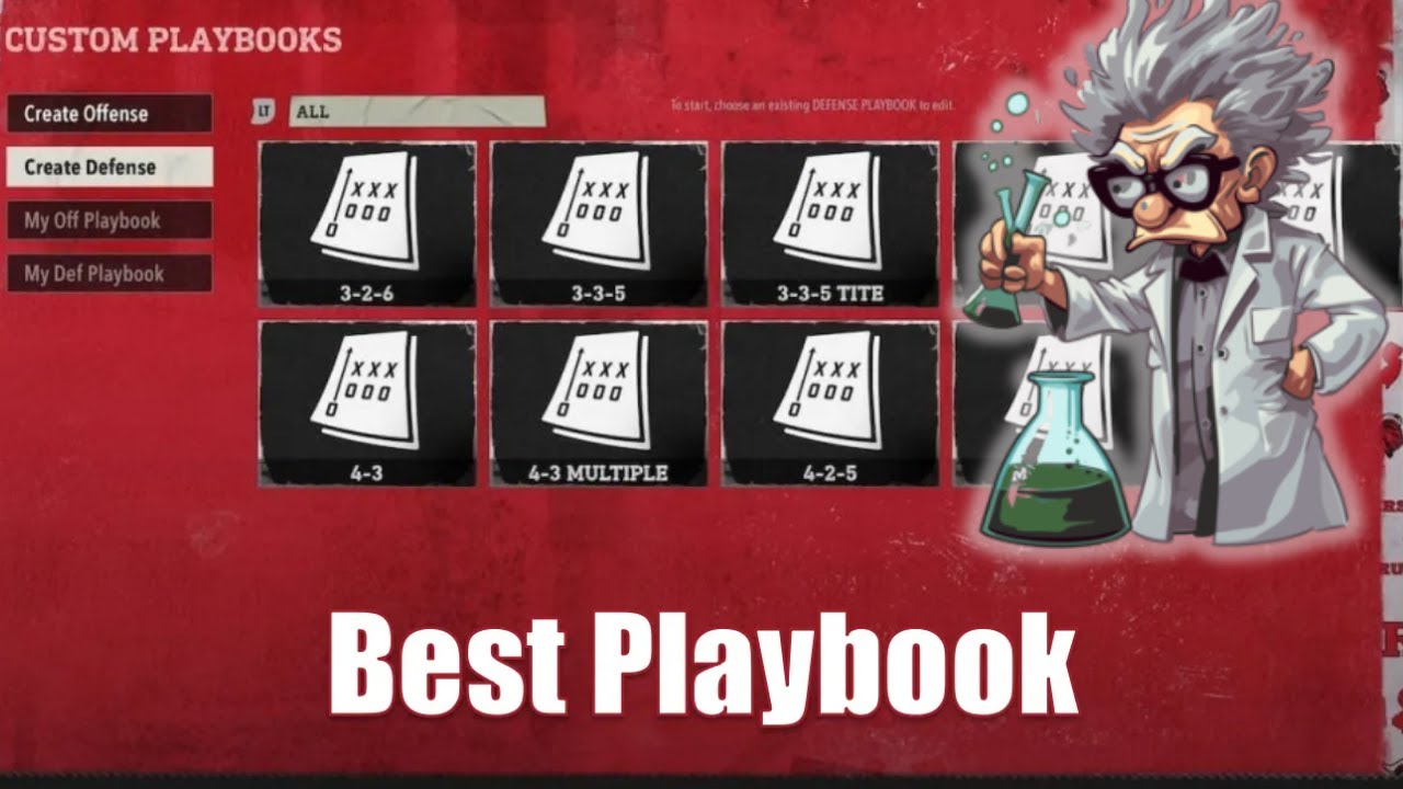 Best Custom Playbook | Online Dynasty Gameplay |