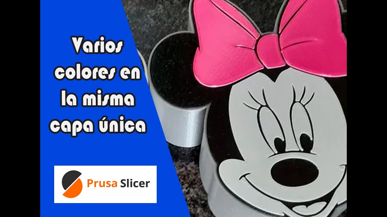 Prusaslicer: Multiples colores una capa