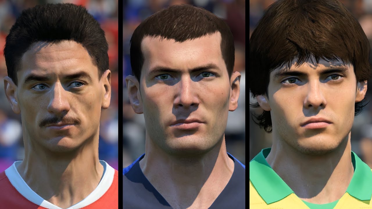 FIFA 20 NEW ICON FACES (Zidane, Kaka, Garrincha, etc)