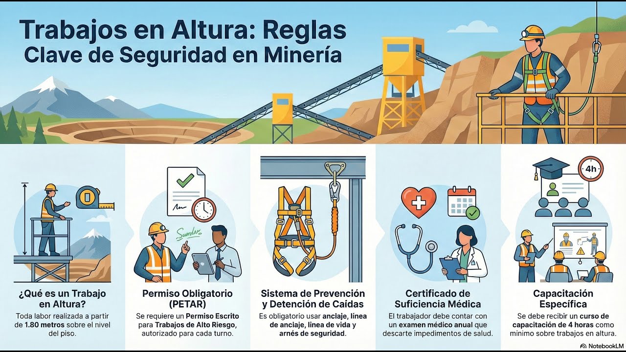 Sistema anticaidas: La diferencia entre vivir y morir en minería peruana