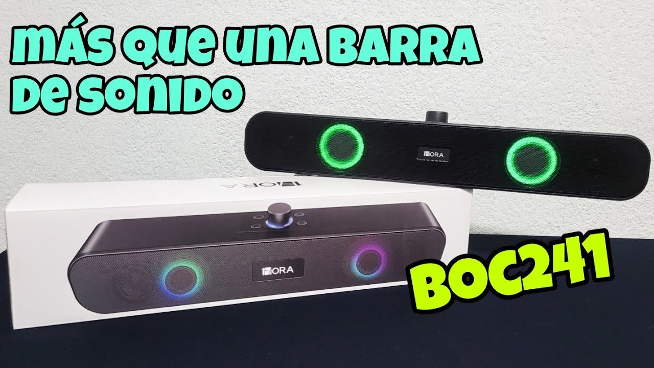 BOCINA BLUETOOTH 1HORA BOC241- Unboxing y Review