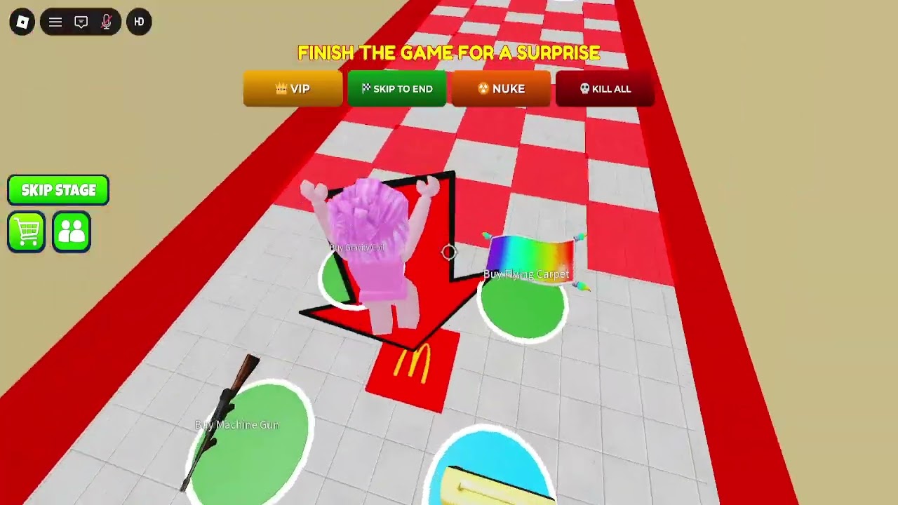 🍟Escape McDonalds Obby Parkour!
