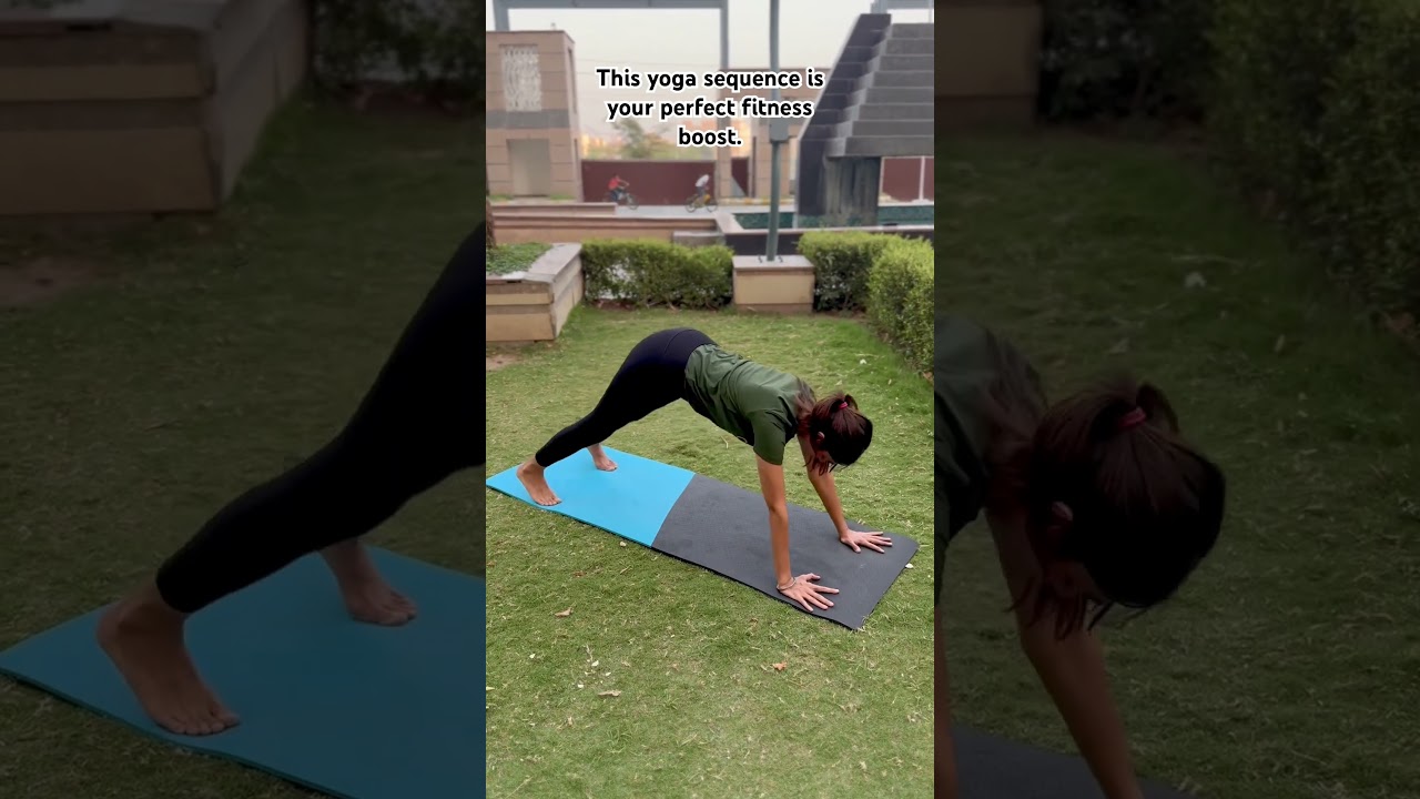 Join my online yoga class!             Follow, share & DM to start!#yogawithme