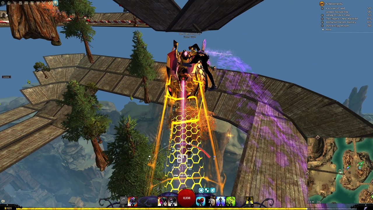 gw2 beetle rank racetracks - Ratzfatz [VAW] - bee goes bzzz