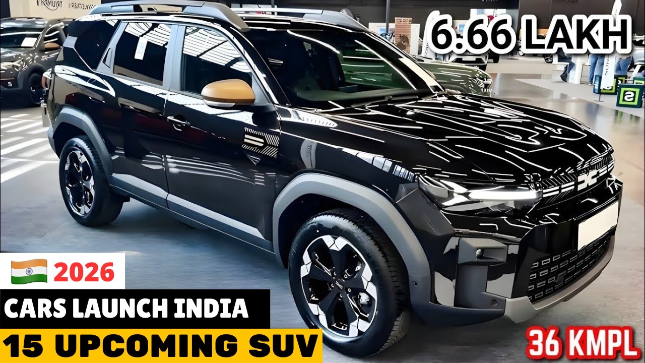 15 UPCOMING SUV CARS LAUNCH IN INDIA 2026 | UPCOMING 7 SEATER CARS IN INDIA 2026 | PRICE, REVIEW