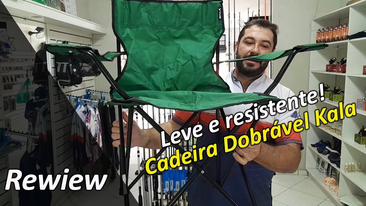 Cadeira Dobrável Kala - Camping