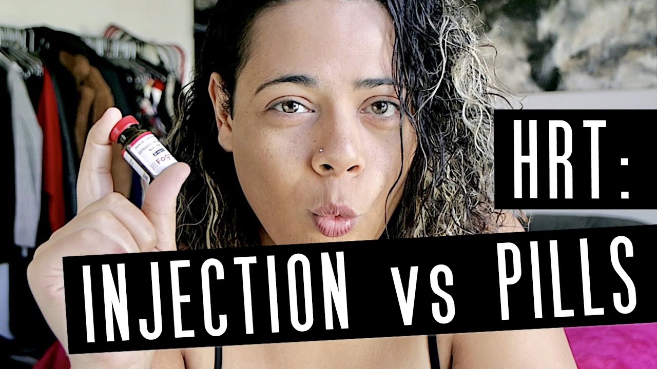 Injection vs Pills | HRT for Trans Women (mtf transition) | Zoey Black
