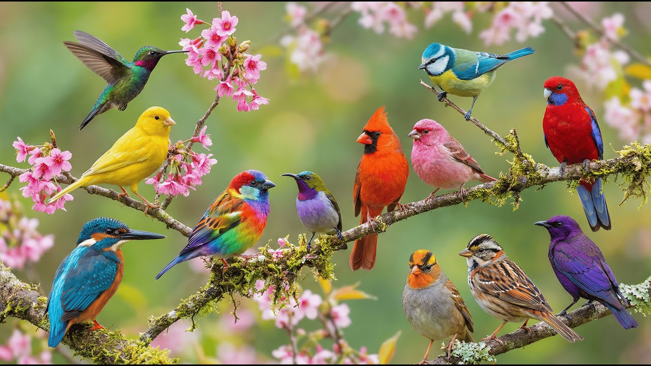 Top 100 Gorgeous Tiny Bird Species to Watch in 4K!
