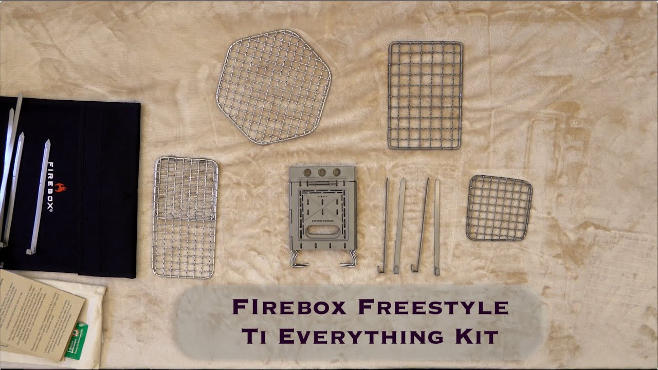 Firebox Freestyle Ti everything kit.