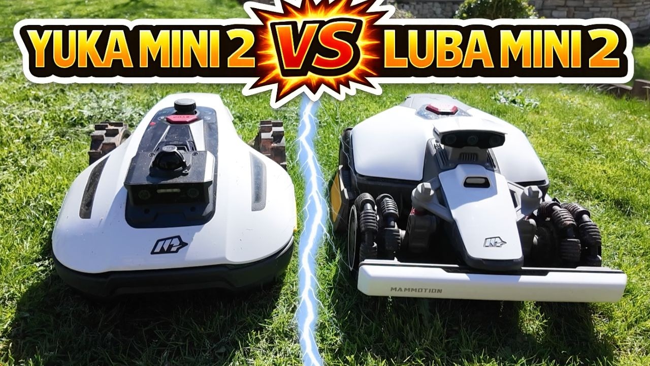 Yuka mini 2 VS Luba Mini 2: Por&oacute;wnanie + najlepszy robot koszący do Twojego ogrodu?