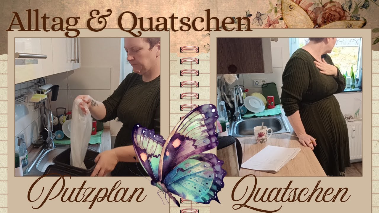 Wir erstellen einen 🧽🪣Putzblan und plaudern dabei etwas...