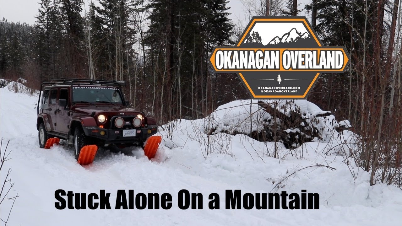 Stuck Alone on a Mountain - Maxtrax Recovery