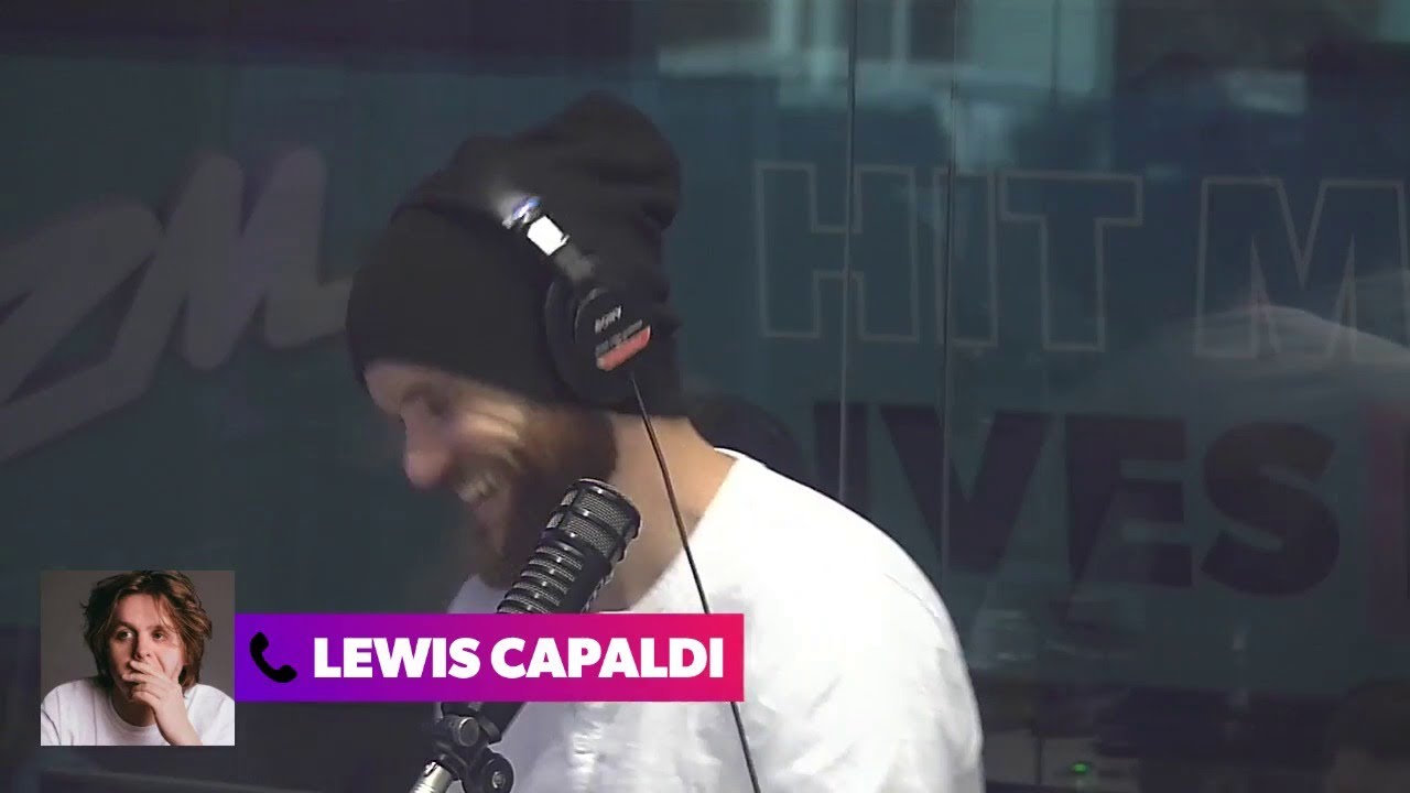 Lewis Capaldi plays regional radio with Fletch, Vaughan & Megan