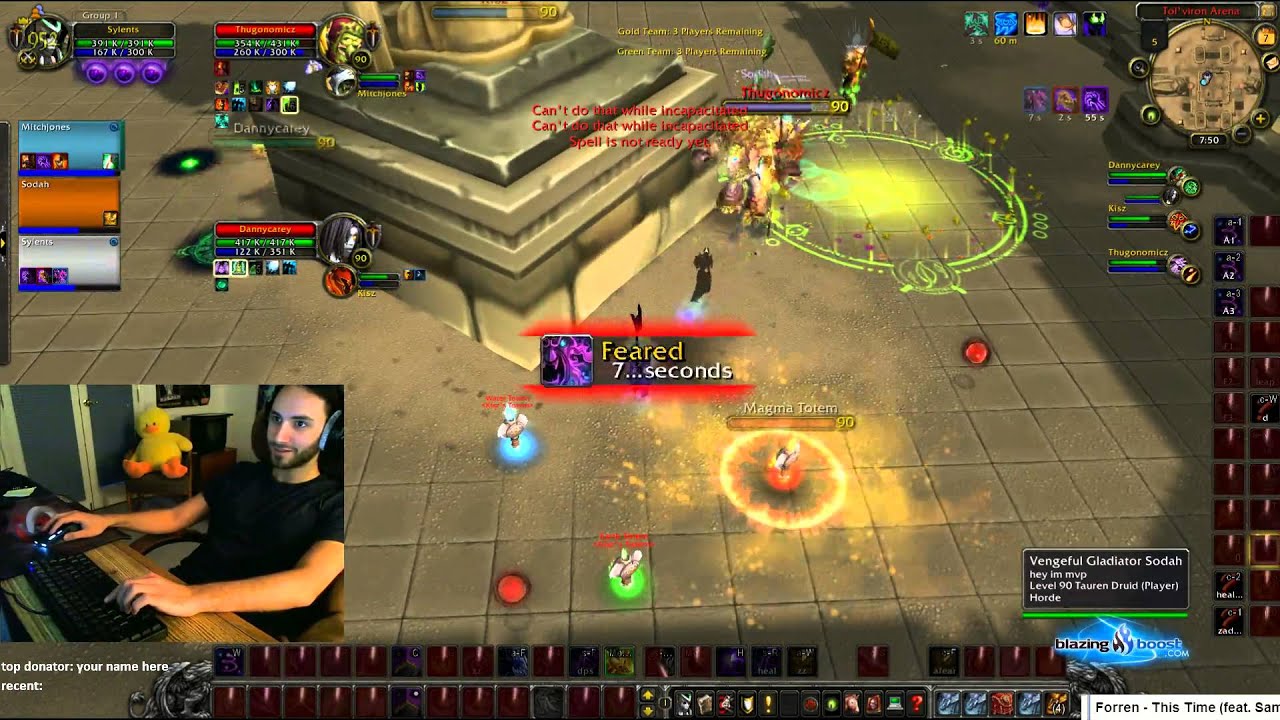 Reckful - 3v3 with Mitchjones and Sodah - twitter.com/ByronBernstein for updates
