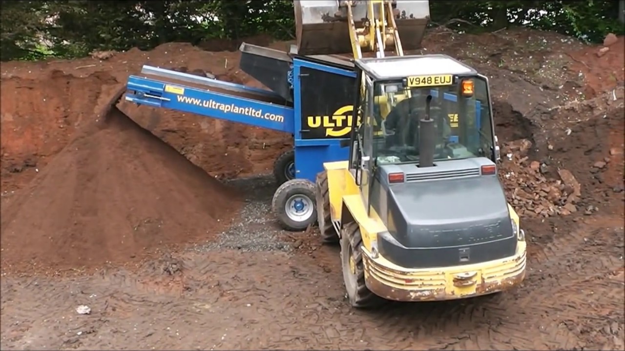 Ultra Deck Screen - mobile soil screener, gravel screener - screening machine
