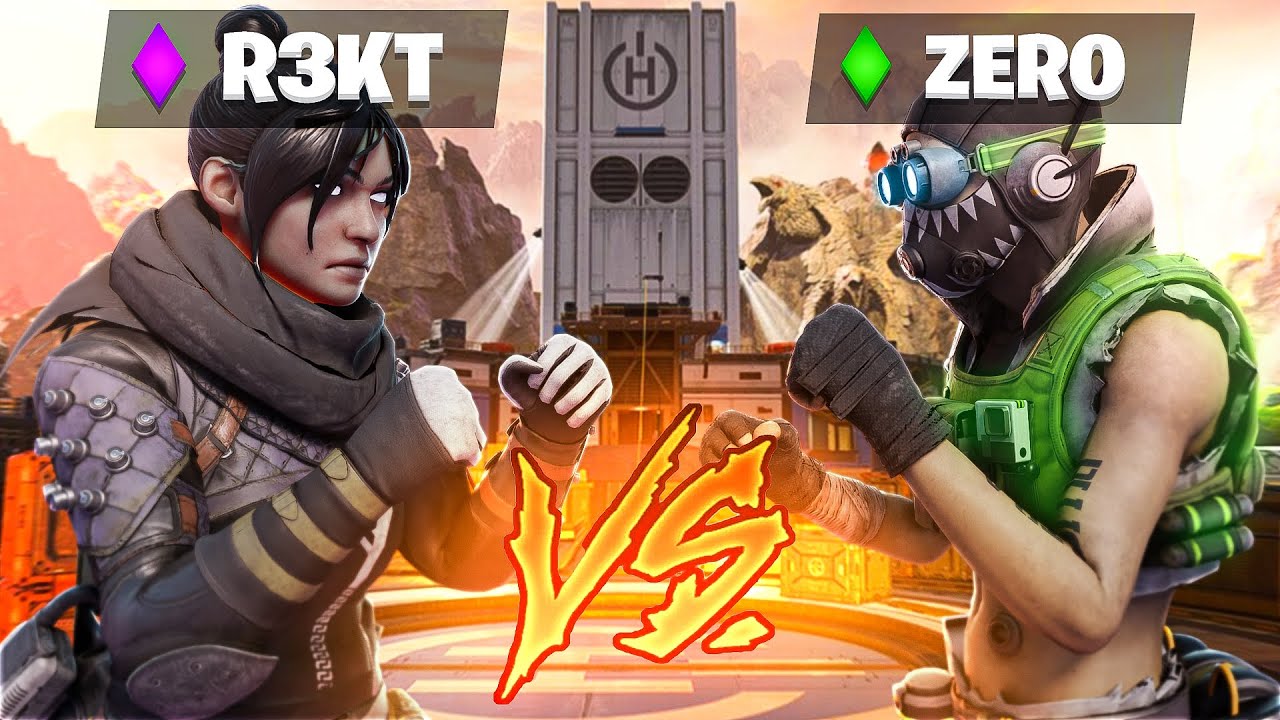INSANE 1V1 With A Rank 1 PRO APEX PLAYER! (R3kt VS Zeroplus)