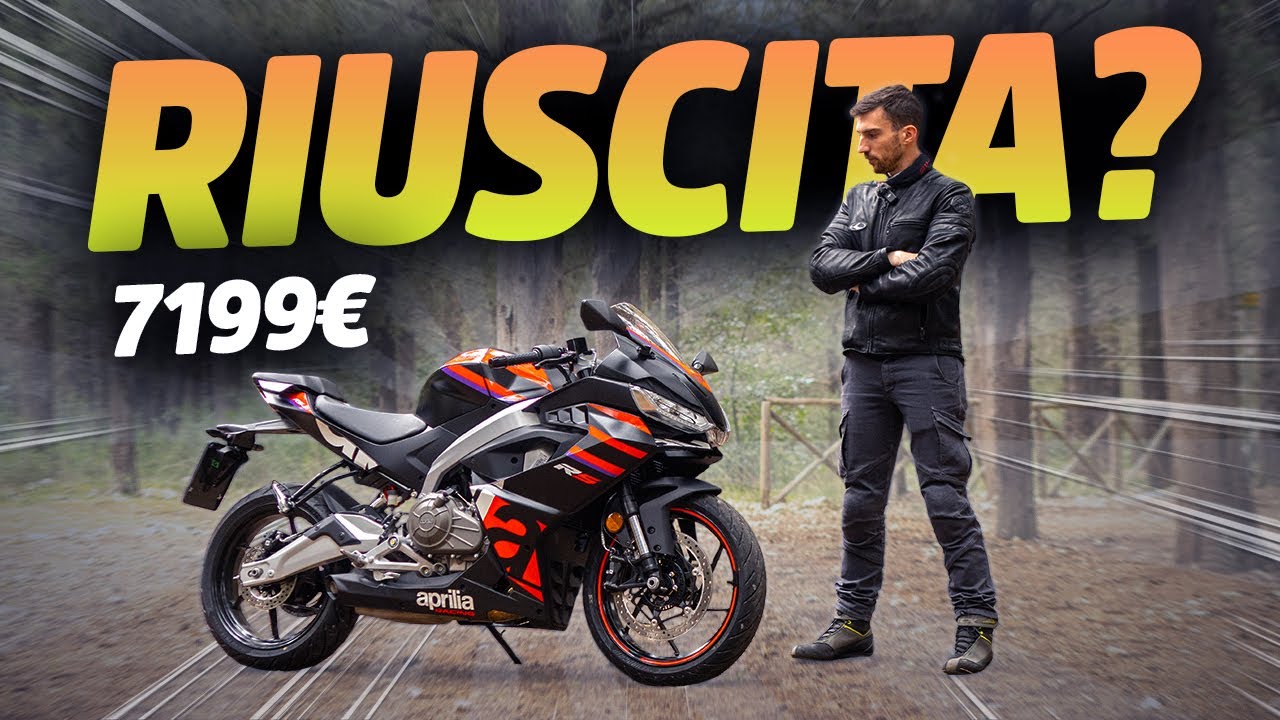 APRILIA RS 457 (2025): LA SPORTIVA PER A2 CHE MANCAVA? - Test Ride ITA