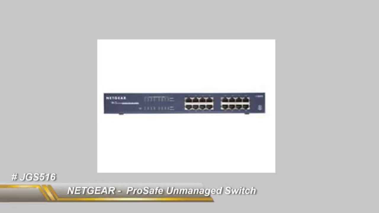 JGS516 NETGEAR Switch at Genisys