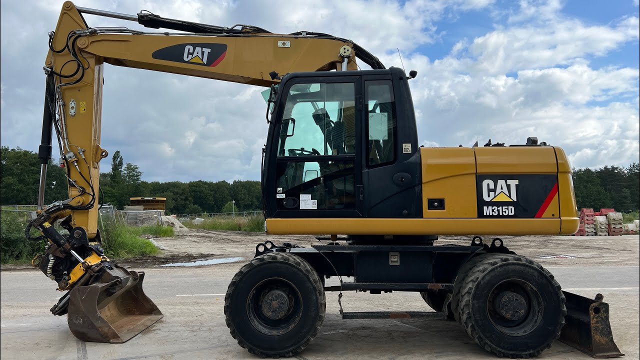 Caterpillar M315D Mobile Excavator - Year: 2015 (Refnr. BM5928)