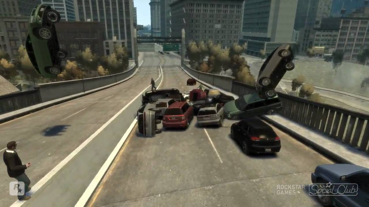 GTA IV - Massive Explosion! 3