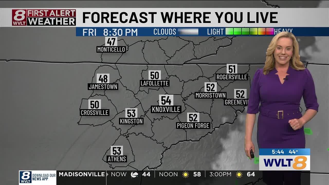 Sunshine returns today, Meteorologist Sydney Sullivan has a look at the weekend warm-up!
