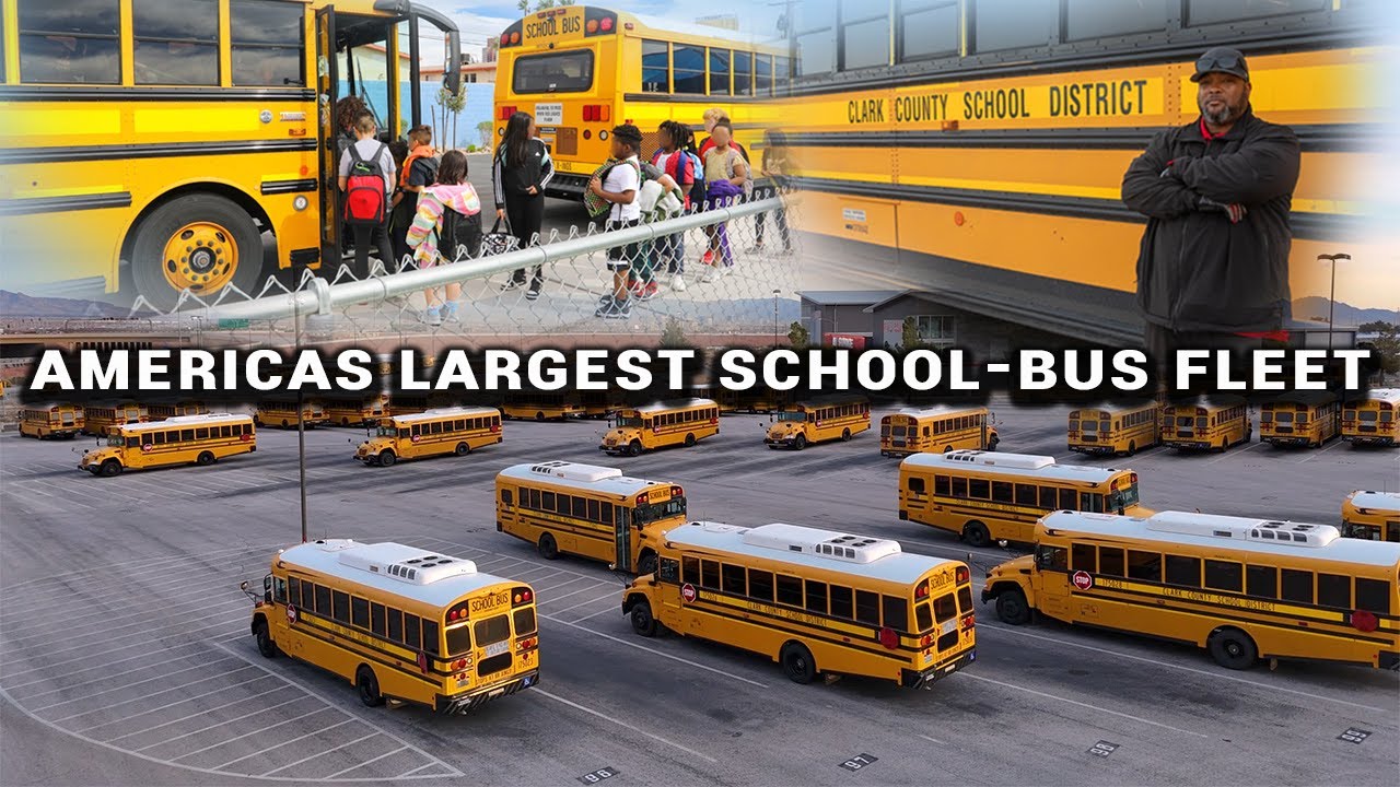 America's Largest School Bus Fleet Prioritizes Safety First