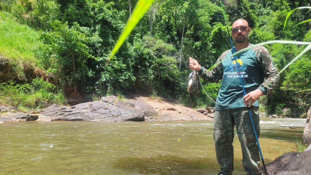 PESCANDO NAS CORREDEIRAS SERÁ QUE TEM PEIXE?