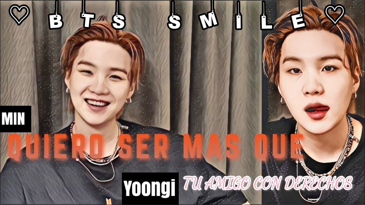 VIDEOLLAMADA CON MIN YOONGI /CAP UNICO/ESPECIAL NUEVOS SUBS/QUIERO SER MAS QUE TU AMIGO CON DERECHOS