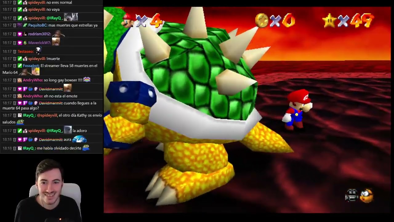 MARIO 64 - MUCHA CHARLA GAMEPLAY MU MALO 🌟 🎦 DÍA 4