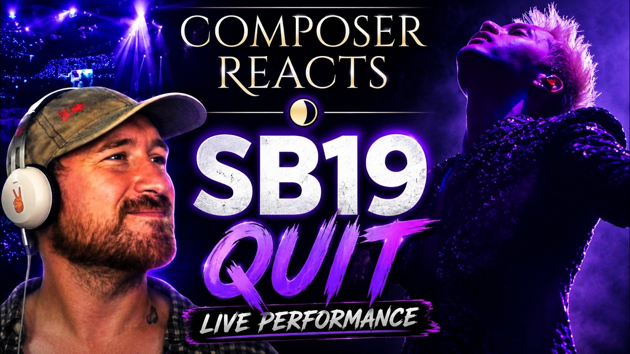 Composer Reacts to SB19 - 'QUIT' Live Performance Video
