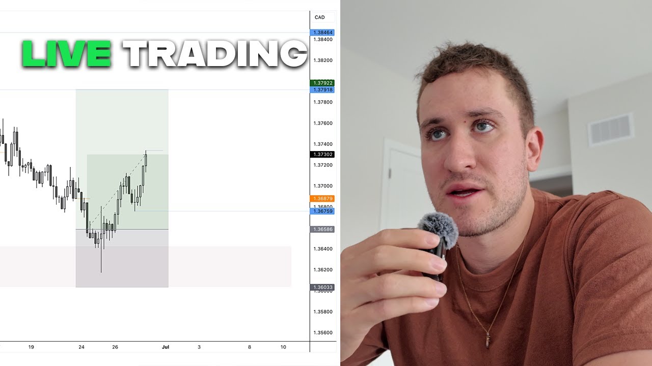 A Full Week SWING TRADING Forex (Live Trading & More!)