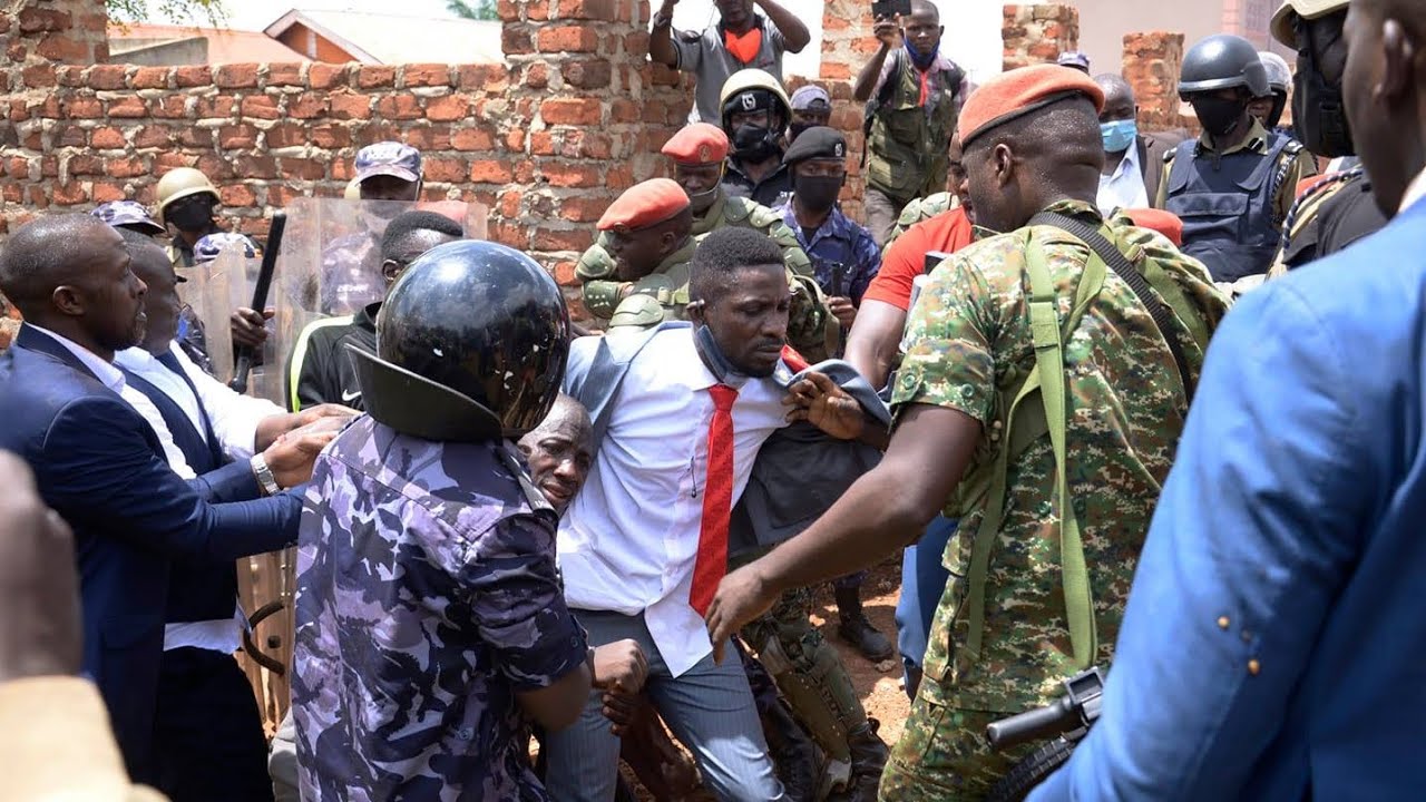 BREAKING NEWS BOBI WINE IS ARREST 