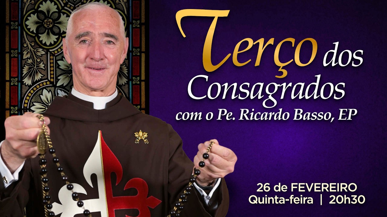 Terço dos Consagrados | Pe. Ricardo Basso #213. Mistérios dolorosos