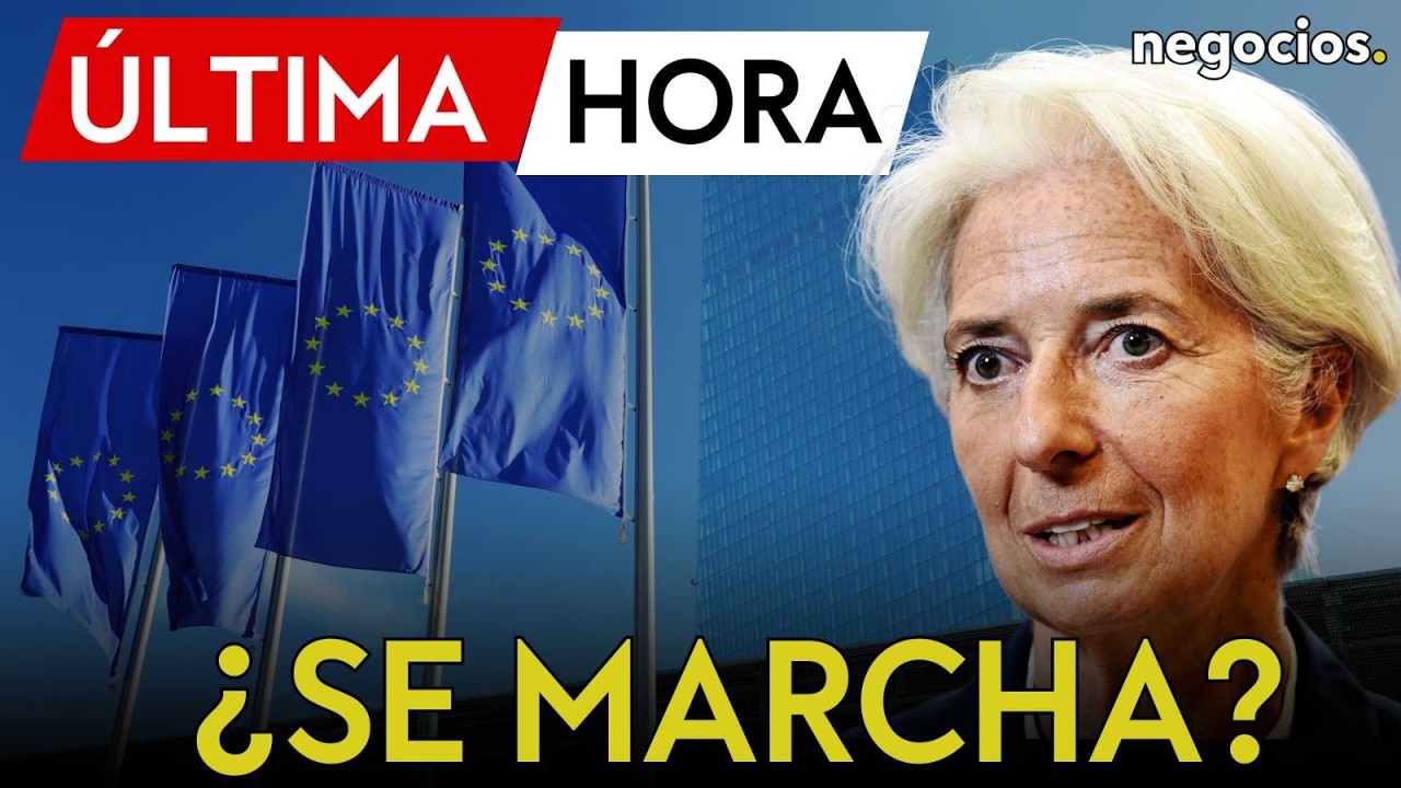 ÚLTIMA HORA: Caos en el BCE: Lagarde podría abandonar su puesto ante las críticas masivas