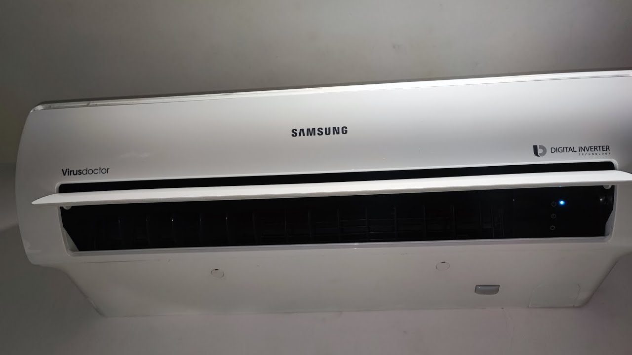 Aire Acondicionado Samsung Inverter Virus Doctor Se Apaga Y Parpadea