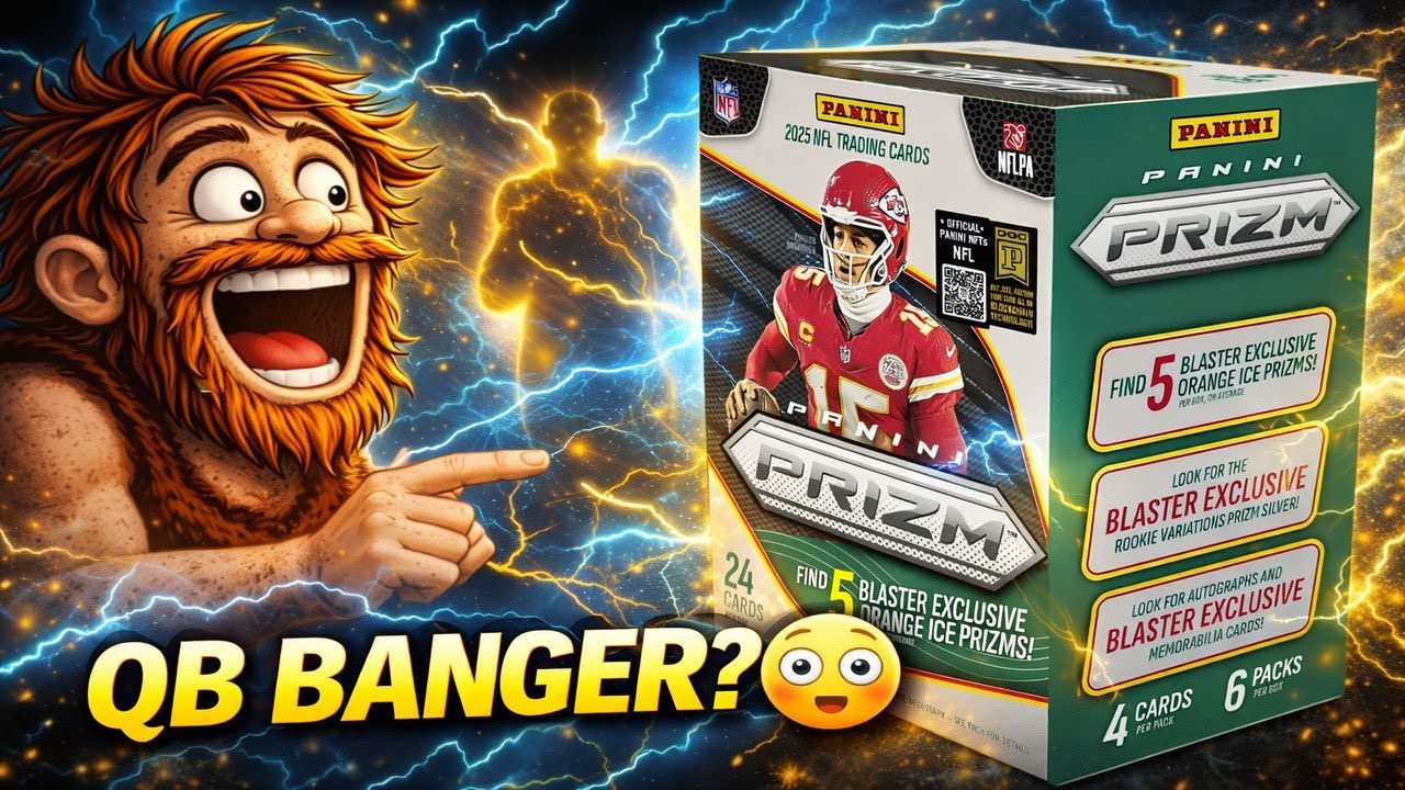 2025 Prizm NFL Blasters — UNREAL QB Hit!
