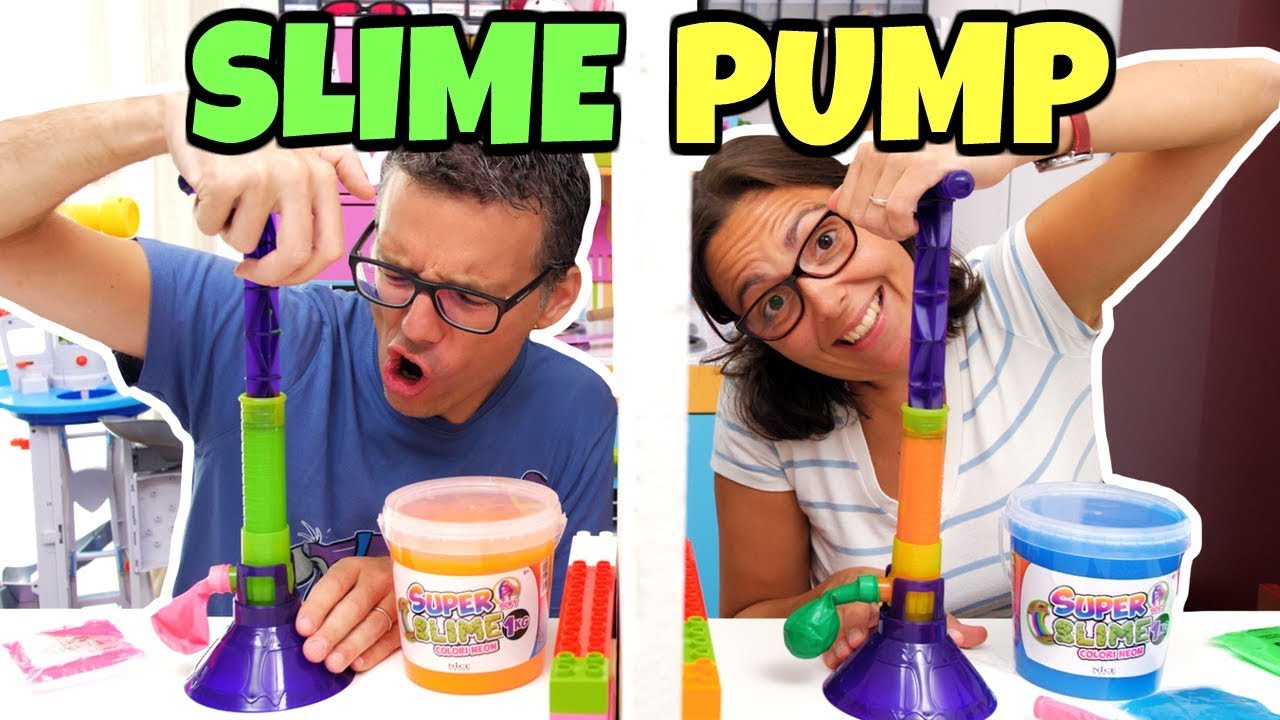 SLIME PUMP DI COPPIA: facciamo il POPPING BALLOONS SLIME