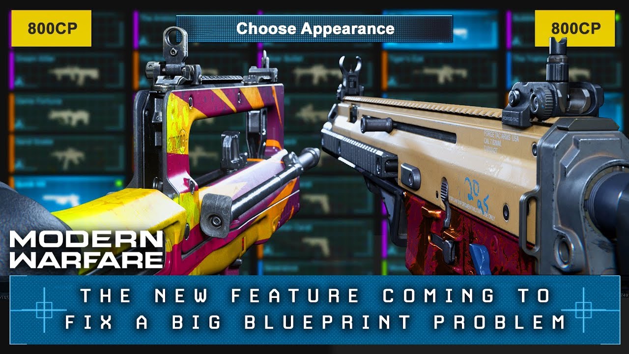Modern Warfare: The BIG Blueprint Problem & the New Feature to Combat It