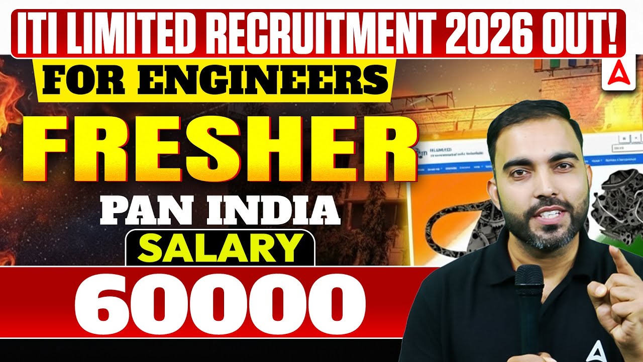 ITI Limited Recruitment 2026 | Now LIVE! | Engineers Get ₹60,000 Salary | Apply Now