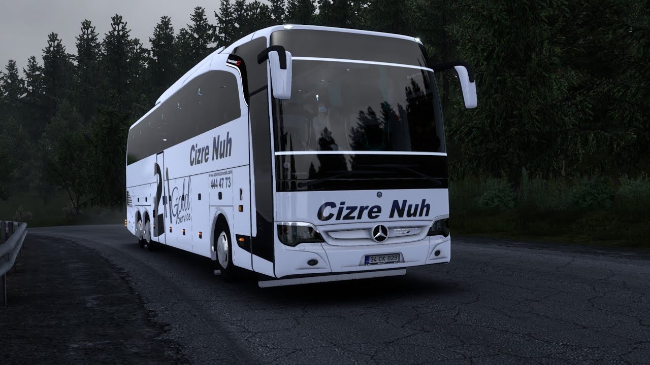 Hakkari - Şırnak Seferi | Travego 17 SHD | Cizre Nuh ETS 2 1.49 Türkiye Haritası