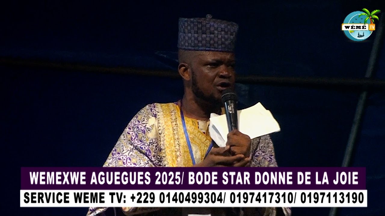 WEMEXWE AGUEGUES 2025/ BODE STAR DONNE DE LA JOIE