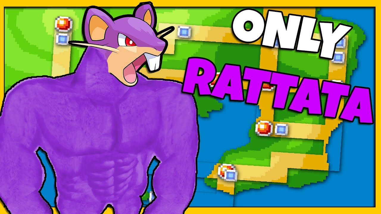 Puoi Battere Pok&eacute;mon VERDE FOGLIA con solo 1 RATTATA?
