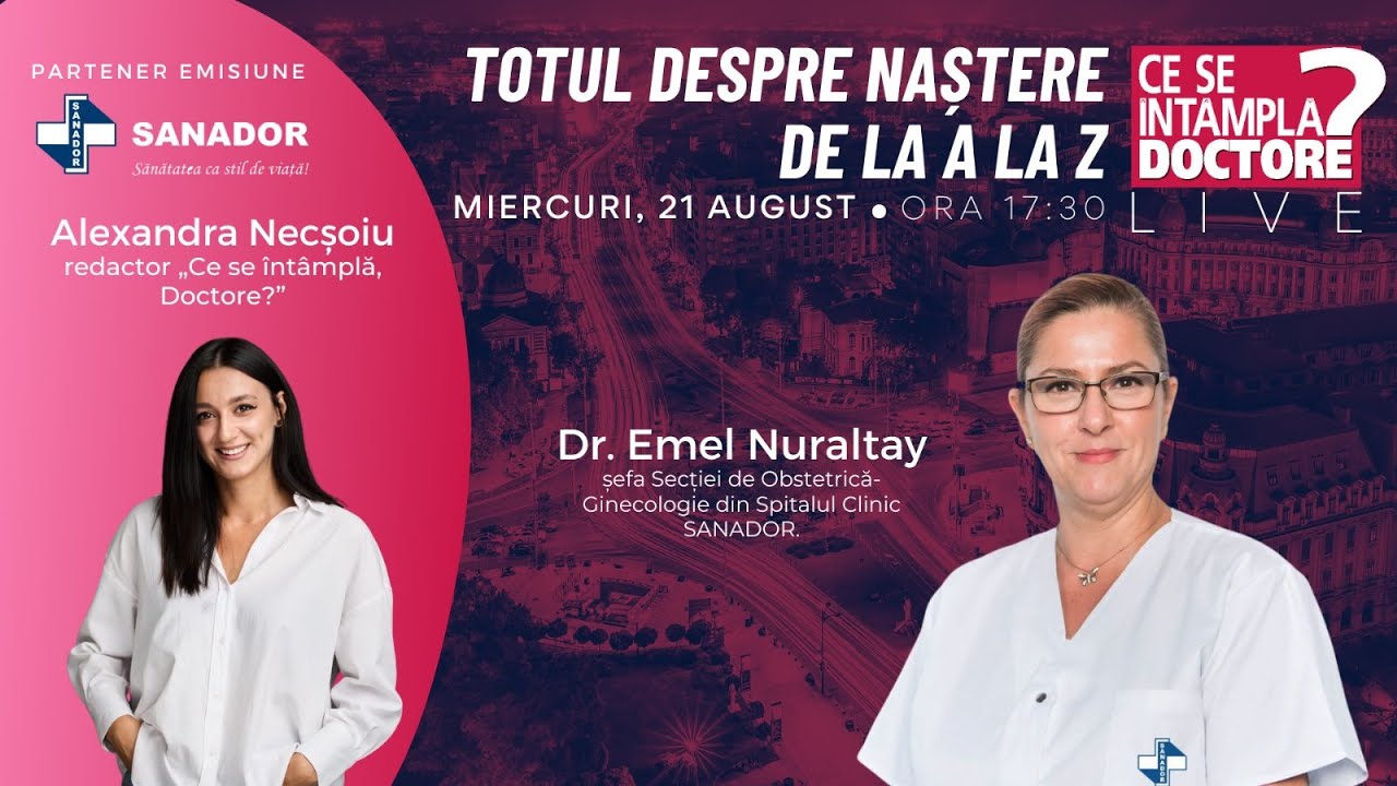 Totul despre naștere, de la A la Z 🔴CSID LIVE