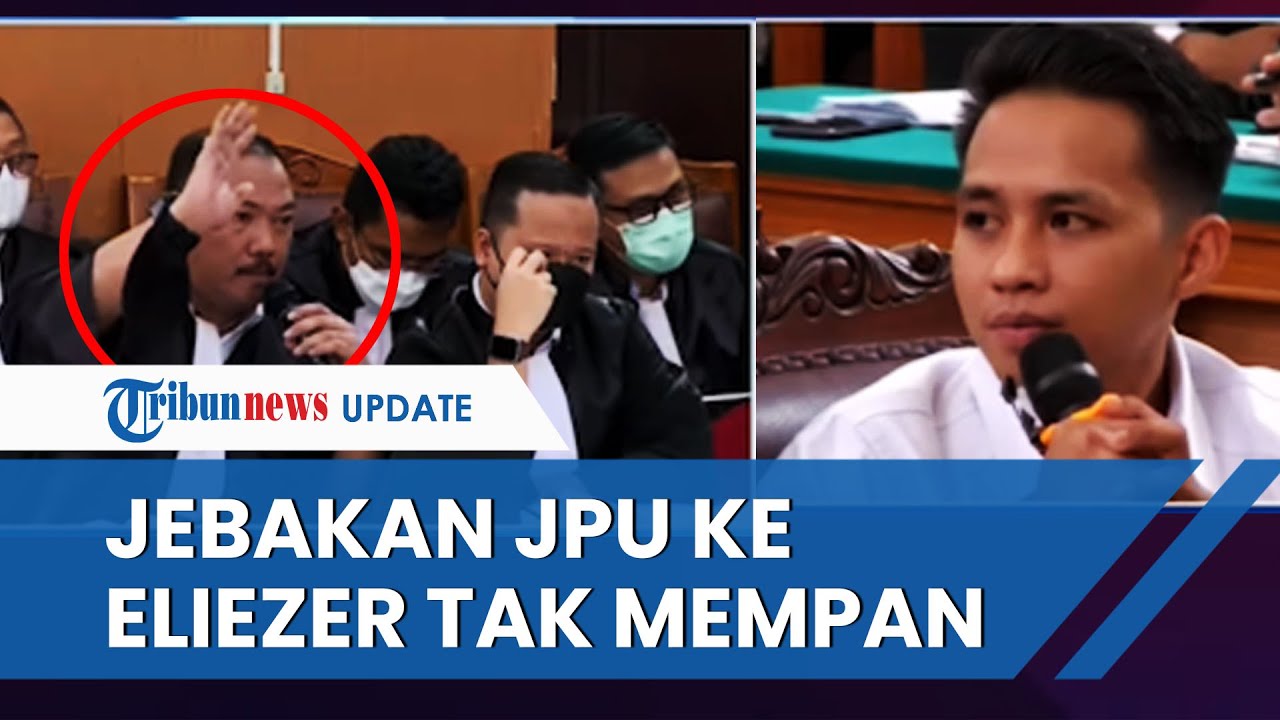 Dijebak Pertanyaan oleh JPU, Begini Reaksi Cerdas Bharada E saat Menjawab soal Sarung Tangan