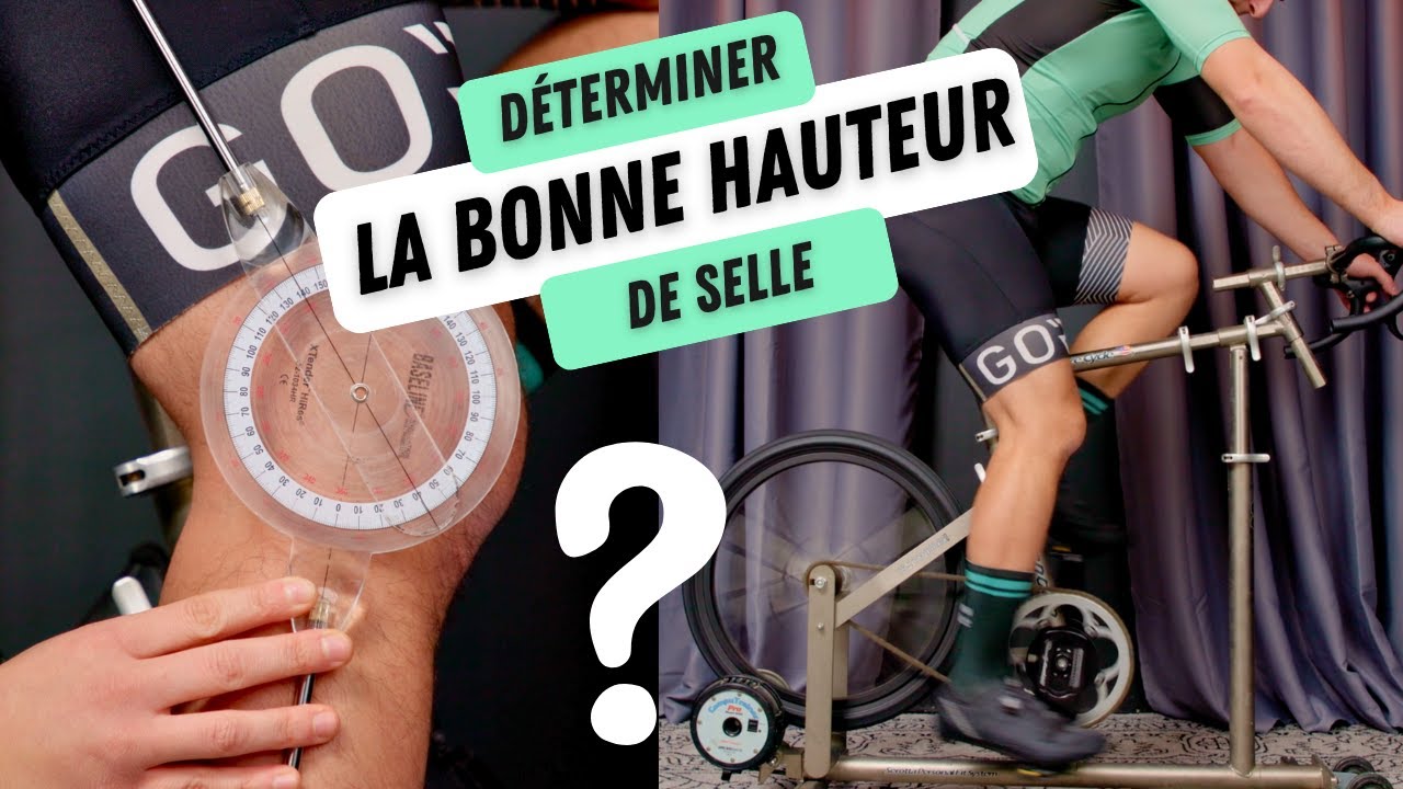 L'angle (au genou) PARFAIT pour le p&eacute;dalage cycliste?