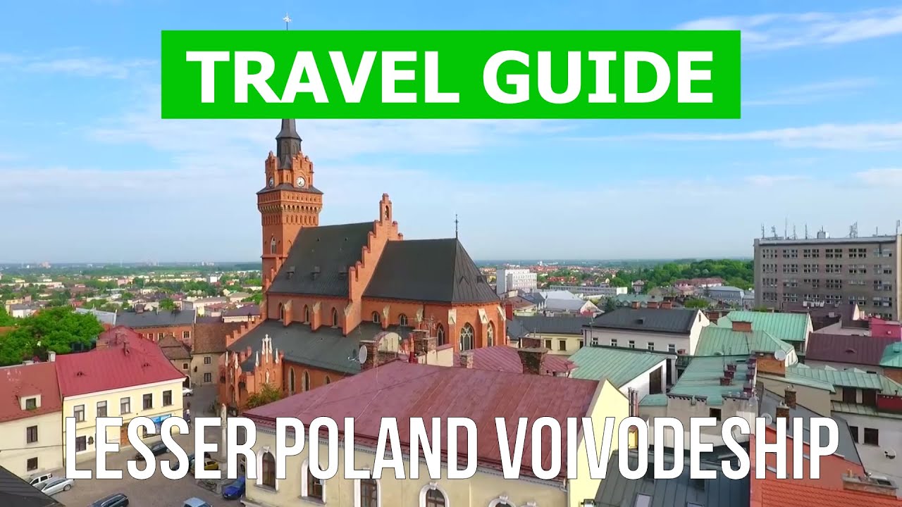 Wojew&oacute;dztwo Małopolskie, Polska | Miasto Krak&oacute;w, Tarn&oacute;w, Nowy Sącz, Auschwitz | Wideo z drona 4k