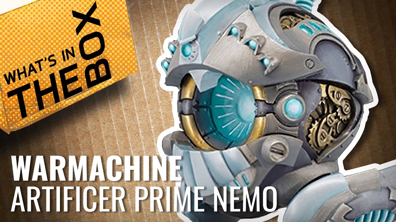 Unboxing: Artificer Prime Nemo | Warmachine