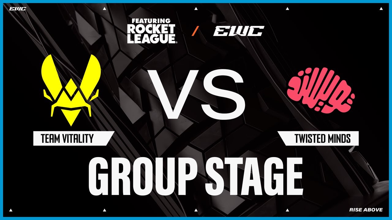 Team Vitality vs. Twisted Minds | Rocket League ft. at EWC 25 - Day 2 - Group Stage