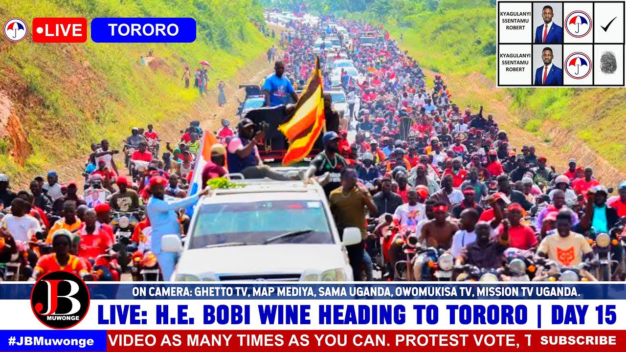 LIVE: H.E. BOBIWINE Heading to TORORO District | Campaign Trail Day 15